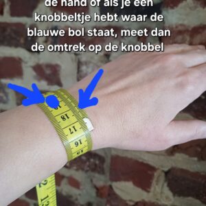 armband basic zwart leer handmade