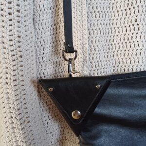 portemonnee in driehoek vorm