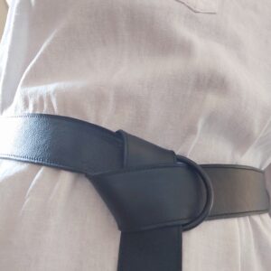 Stijlvolle zwarte riem